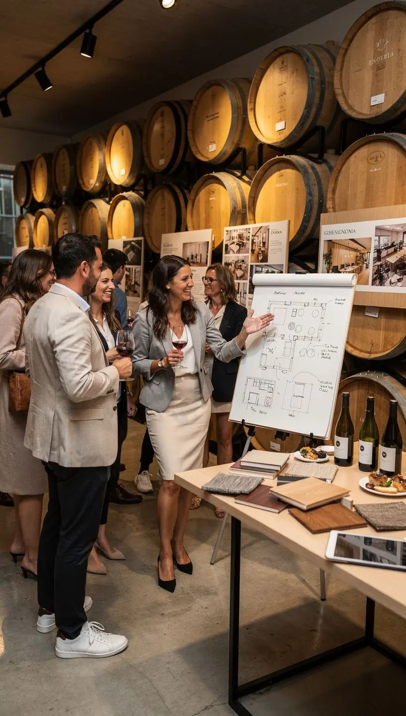 Colaboração em estúdios de design comunitários.