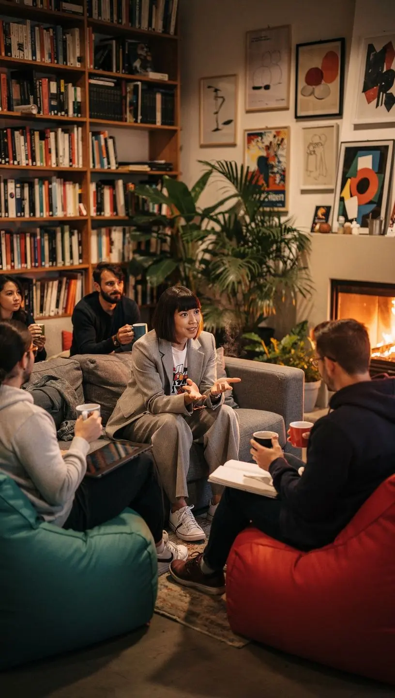 Espaço colaborativo ideal para designers de interiores.