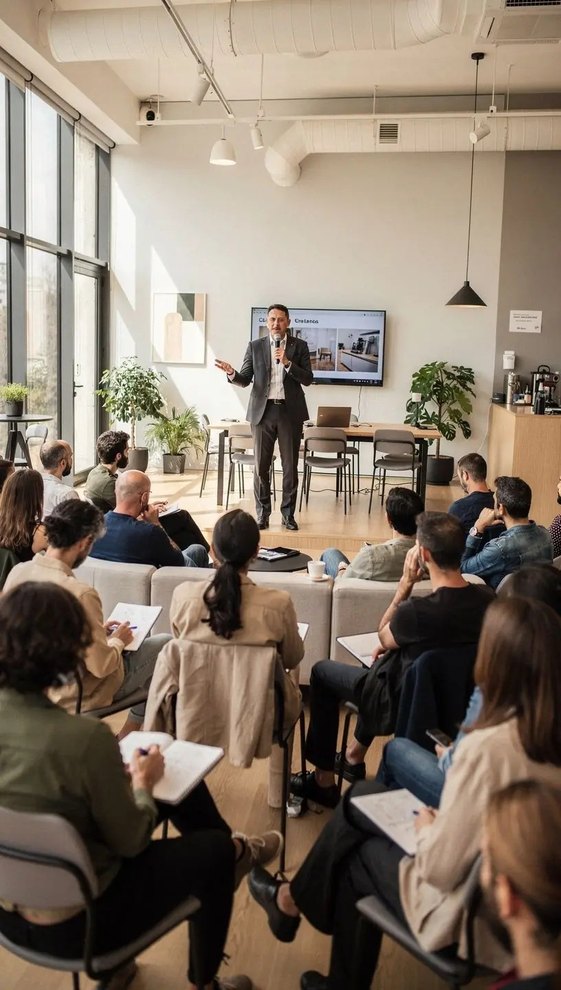 Colaboração em design: comunicação eficaz em estúdios compartilhados.