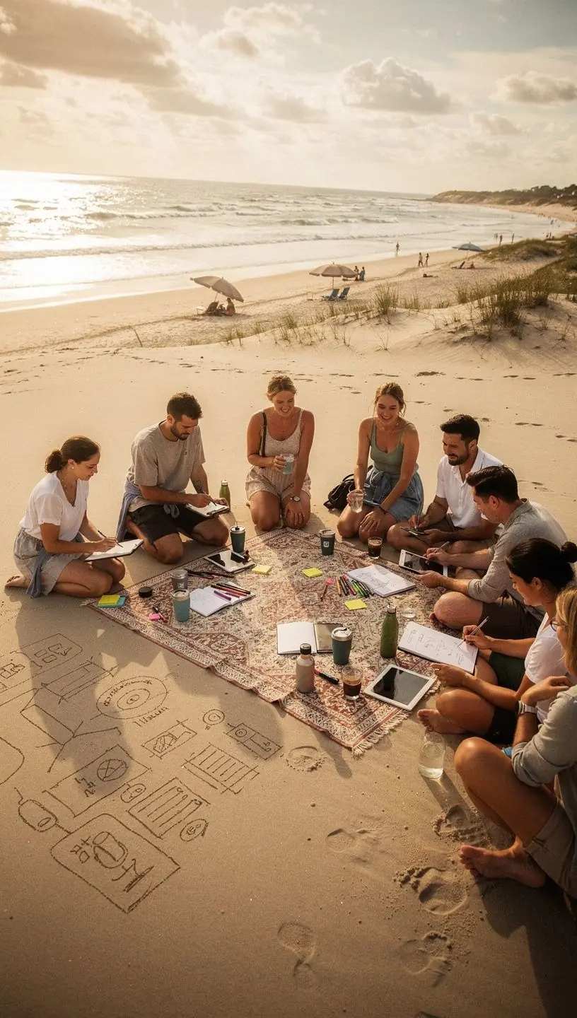 Desafios e benefícios de espaços de estúdio compartilhados.